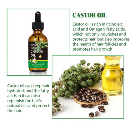 Organic Jamaican Black Castor Oil (60ml) – Multi-Purpose Nourishment