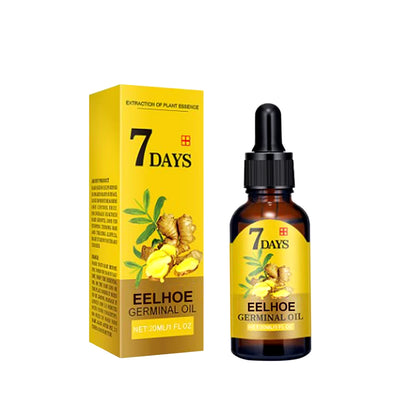 Ginger Hair Growth Oil - Natural Essential Solution for Hair Loss Prevention and Hydration