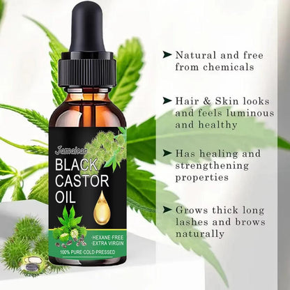 Organic Jamaican Black Castor Oil (60ml) – Multi-Purpose Nourishment