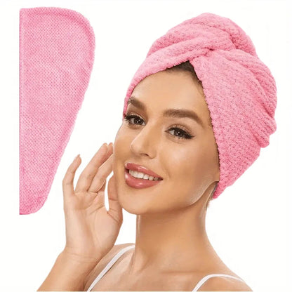 Goliova Absorbent Hair Towel Wrap – Quick-Dry & Frizz-Free