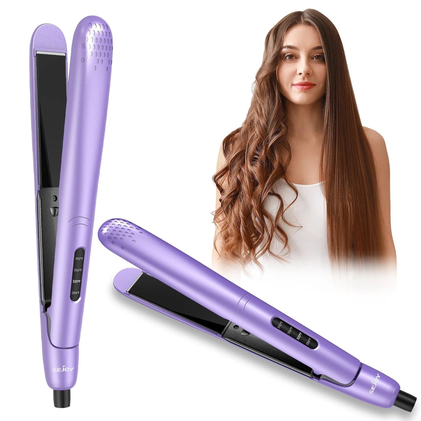 2-in-1 Hair Straightener & Curling Iron – Versatile Styling, Professional Results